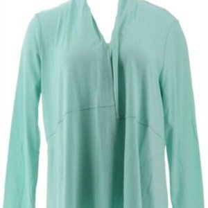 NEW LOGO Lori Goldstein Open Cardigan M